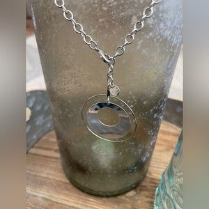 Elegant Silver Pendant Necklace by Twisted Silver